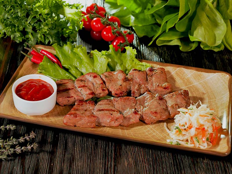 Шашлык из свиной вырезки